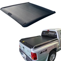 Couvre-caisse de camionnette Dakota universel en aluminium rétractable manuel, pièces de rechange pour benne rigide