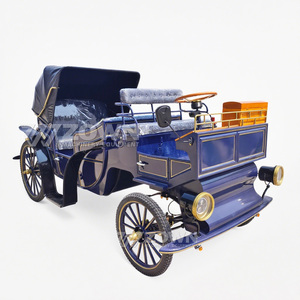 Charrette Électrique de Tourisme ZOWN, Alimentée par Batterie, 4 Roues, Luxe, pour Mariages, Garantie 2 Ans, Idéale pour Parcs Panoramiques et Touristes - Product Image 2