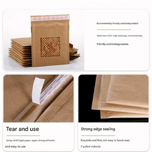 Đệm túi đệm giấy kraft Quà Tặng thủ công Túi tổ ong giấy kraft tổ ong giấy kraft phong bì túi - Product Image 6