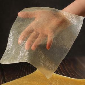 Peau <span class=keywords><strong>de</strong></span> tofu séchée biologique pour soupe, dessert, cuisine végétale, riche en fibres, sans gluten, aliment santé - Product Image 3