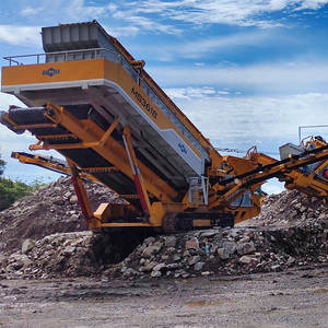 โรงงานบดหินเคลื่อนที่แบบรางเลื่อน 150 ตันต่อชั่วโมง สำหรับบดหินกรวดในมาเลเซีย - Product Image 6