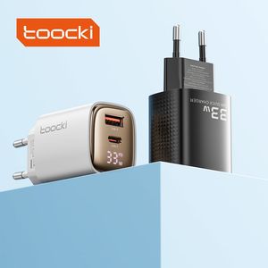 Toocki verimli 33W çift girişli şarj cihazı eşzamanlı 2-cihaz şarj ve 22Mins 50% iPhone 15 Pro günlük kullanım için - Product Image 1