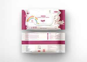 ผ้าเช็ดทำความสะอาดเด็กแบบพรีเมียม 80 แผ่นต่อแพ็ค ผสมว่านหางจระเข้ เนื้อหนานุ่ม ปลอดภัยสำหรับทารกแรกเกิด ขายส่ง - Product Image 3