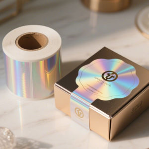 Etichette con codice a barre in rilievo per animali domestici con Logo di verifica olografica pellicola incisa al Laser per la verifica del prodotto tracciabile - Product Image 6