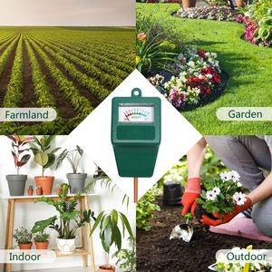 Medidor de Humedad del Suelo de Sonda Única con Construcción de Plástico y Acero, 1 Año de Garantía para Jardinería Floral - Product Image 4