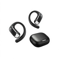 Écouteurs de traduction IA à oreille ouverte, oreillettes de traduction linguistique à clipser, traducteur vocal en temps réel pour les voyages et les réunions
