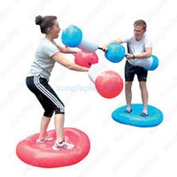 Jeu de joute gonflable, jeu de bâtons de combat, duel de gladiateurs, jeu sportif interactif pour événements et fêtes, équipement de jeu souple