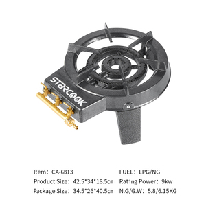 Table <span class=keywords><strong>de</strong></span> <span class=keywords><strong>cuisson</strong></span> en fonte à haute pression pour barbecue, réchaud au <span class=keywords><strong>propane</strong></span> pour camping en plein air - Product Image 3