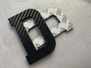 Tùy Chỉnh Nhôm Acrylic Biển Số Xe Trống Acrylic Biển Số Xe Với 3D/4D Số Acrylic Bán Buôn - Product Image 4