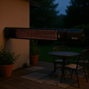 เครื่องทำความร้อนอินฟราเรดคาร์บอน 1500W แบบติดผนัง สำหรับระเบียงหรือเฉลียง พร้อมรีโมทคอนโทรล ดีไซน์ทันสมัยสไตล์บาร์ สำหรับทำความร้อนกลางแจ้ง - Product Image 2