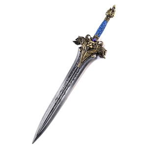 Warcraft 30cm arma grande Lane Kingdom espada Metal espada acero modelo artesanía cabeza de león espada Frostmourne Ash - Product Image 2