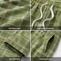 Ensemble de survêtement décontracté pour homme, style automne, avec sweat à capuche et pantalon de survêtement à carreaux, fabrication OEM personnalisée, pour le commerce transfrontalier