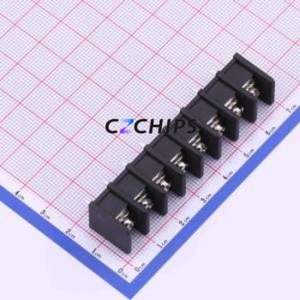 WJ35S-B-8.25-8P Barrier Terminal Block Through hole Component (THT),P=8.25mm Connector Two Sides 8.25mm 1x8P Straight Pin - Product Image 1