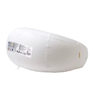 Chaise flottante gonflable OEM esthétique en forme de nuage, couleur crème, en <span class=keywords><strong>toile</strong></span> PVC robuste, pour adultes - Product Image 6