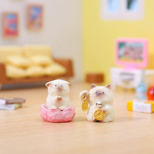 YD TOYS Creativo Adorabile Gatto Cartoon, Decorazione da Scrivania in Vetro, Ornamento Regalo, Scatola Misteriosa Emozionale PAI, Vendita all'Ingrosso - Product Image 4