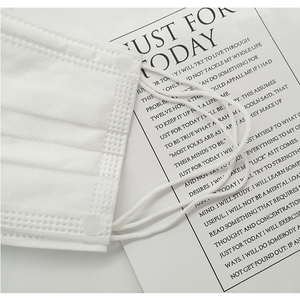 ブラックホワイトスパンデックス丸3mmナイロンフラット弾性バンド耳ループ弦5mm耳ループ弾性コードバンド - Product Image 4