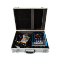 Analyseur de qualité du réseau électrique triphasé portable, testeur de tension et de courant 4 canaux, harmoniques 2-64, haute précision, mesure du scintillement électronique