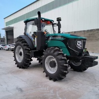 Tracteur haute performance Lovol M1604-5RP 160 CV 4x4 Série Vert Émeraude avec cabine climatisée et châssis renforcé