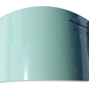 Film de protection de carrosserie automobile WRAPMASTER 1,52*17m Premium Crystal Cragginess Green PET auto-adhésif anti-rayures brillant en rouleau - Product Image 6