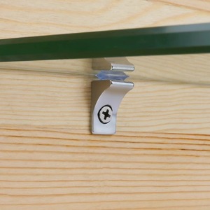 Wardrobe Partition Nails <b>Shelf</b> Brackets <b>Metal</b> Support For Cabinet Glass <b>Shelves</b> Furniture Accessories - Product Image 1