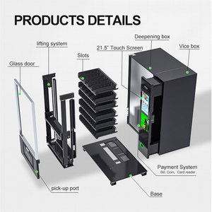 Máy bán thức ăn ấm với lò vi sóng Máy bán hàng tự động TCN tự động với thang máy - Product Image 6