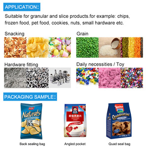 Máquina de embalaje de Chips de plátano, pesaje automático con pesaje multicabezal - Product Image 6