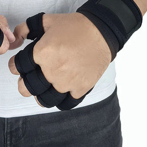 Guantes de fitness de medio Dedo de alta calidad Guantes de gimnasio de ejercicio de entrenamiento ventilados para hombres y mujeres al por mayor de Pakistán - Product Image 6