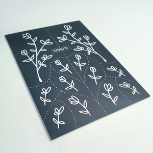 Vente en gros de <span class=keywords><strong>faux</strong></span> <span class=keywords><strong>tatouage</strong></span> temporaire en forme de fleur de lys doux et simple, pochoir au <span class=keywords><strong>henné</strong></span> pour les mains, le corps, le visage et l'eau - Product Image 6