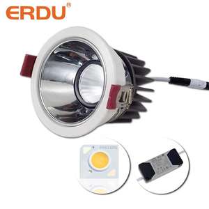 ERDU boîtier en aluminium encastré anti-éblouissement Cob Spot Light monté en surface plafond encastré Led Downlight Cob Spot - Product Image 3