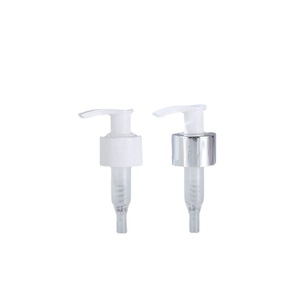 Plastic Push Type Pump <b>Heads</b> For Cosmetic Packaging With Electroplated Switch Emulsion Pumps Various Sizes Available - Product Image 5