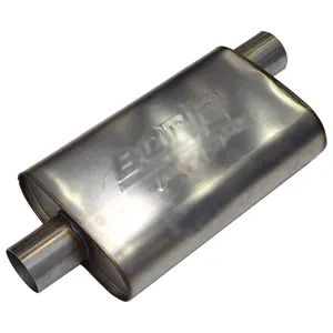 适用于汽车排气管改装声波直排鼓Borla标准MF标准芒果鼓消声器双出
