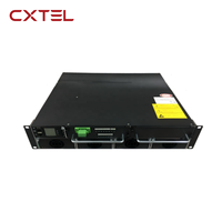 Système d'alimentation CC pour télécommunications 12 kW 48 V 2U 19 pouces, armoire redresseuse avec 4 modules de 3 kW, redondance N+1