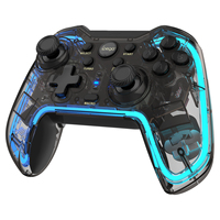 Manette sans fil de haute qualité avec éclairage coloré pour IOS/PC/P4/P3/Android