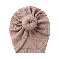 Bonnet bébé en forme de donut, élastique, extensible, pour nouveau-né, fille et garçon, turban bébé indien, bonnet, accessoires pour cheveux