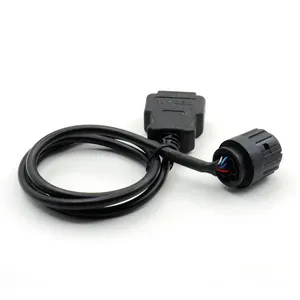 Adaptador de 10 Pines para Motocicletas, Cable ICOM-D de 10 Pines a 16 Pines, Conector de Diagnóstico <span class=keywords><strong>OBD2</strong></span>, Cable de Extensión OBD 2 para Motocicletas - Product Image 2