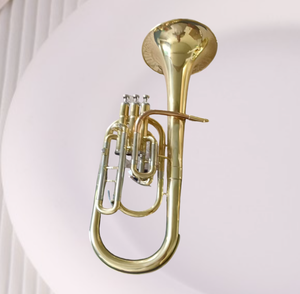 <span class=keywords><strong>Strumento</strong></span> in ottone <span class=keywords><strong>corno</strong></span> contralto per adulti principianti e giocatori professionisti - Product Image 4