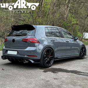 Jupe latérale d'extension de jupe latérale nouvellement répertoriée jupes latérales de Style GTI TCR noir brillant pour <span class=keywords><strong>VW</strong></span> <span class=keywords><strong>Golf</strong></span> 7 7.5 7 R-line 7.5 R-line Car - Product Image 5