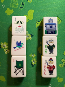 Acrylic Mahjong Set Tortoiseshell American Acrylic Mahjong Tiles Elegant Collection Game Set Adult <b>Entertainment</b> - Product Image 3