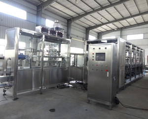 Machine <span class=keywords><strong>de</strong></span> lavage/remplissage/scellage entièrement automatique pour bidons d'eau <span class=keywords><strong>de</strong></span> 20 litres, pour ligne <span class=keywords><strong>de</strong></span> production d'eau, <span class=keywords><strong>de</strong></span> jus et <span class=keywords><strong>de</strong></span> boissons - Product Image 2