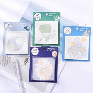 HengXin Daily Life <b>Sticky</b> <b>Note</b> Stationery Kawaii Memo Pad Self-adhesive 3*3 Cute Notepad for Annotation - Product Image 2