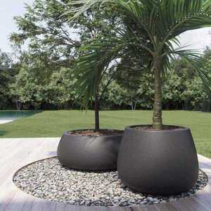 Maceta Moderna Premium de Fibra de Vidrio FRP, Ecológica, Duradera, Grande y Decorativa para Jardín, Patio o Decoración Interior - Product Image 4