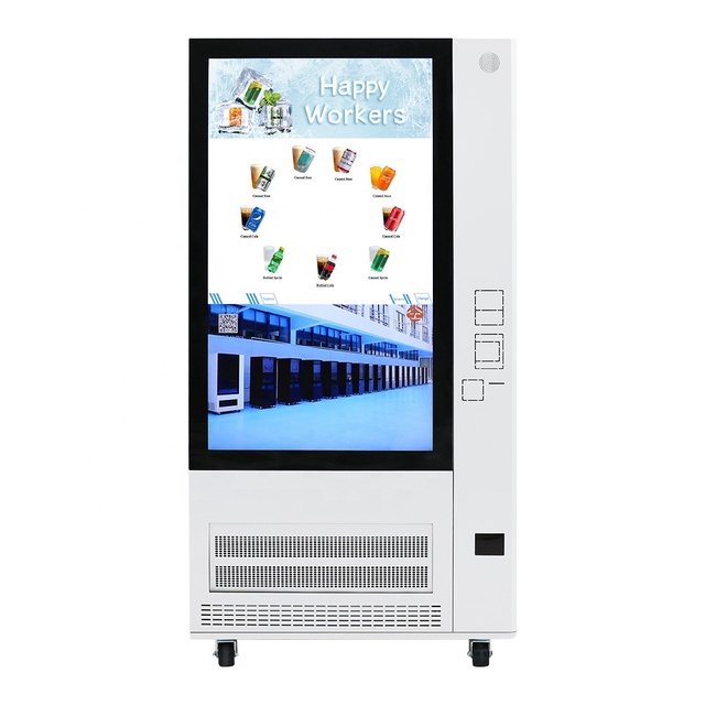 New in 2026 Intelligent Slushy Ice Drink Vending Machine for Canned Cola, Beer, Soda Drinks