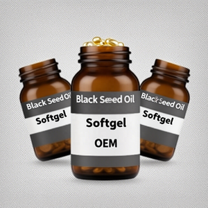 Оптовые мягкие капсулы с маслом черного тмина (Nigella Sativa) 500 мг для энергии и иммунитета взрослых, под собственной торговой маркой - Product Image 3