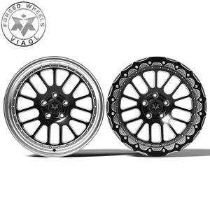 Jantes forgées Viaol Drag Pack 5x114.3 5x120 <span class=keywords><strong>15</strong></span> 17 18 <span class=keywords><strong>pouces</strong></span> noires usinées <span class=keywords><strong>Beadlock</strong></span> pour Corvette C7 C8 Mustang Fabricant - Product Image 3
