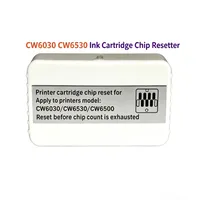 Reseteador de Chips para Cartuchos de Tinta SJIC38P, Decodificador para Epson CW6030 CW6530 CW6500, Herramienta de Reinicio de Doble Función Recargable por USB Tipo-C