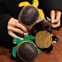 Étui de protection pour écouteurs en forme de tortue, adapté aux écouteurs Pro, avec sangle à boucle métallique et cordon de suspension