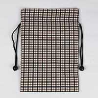 Sac de rangement portable en polyester anti-poussière avec cordon de serrage, design coloré, idéal pour emballage cadeau et mode