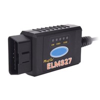 Escáner OBD2 ELM327 USB con interruptor HS + FORScan + MS SCAN OBD interfaz herramienta de diagnóstico para Ford