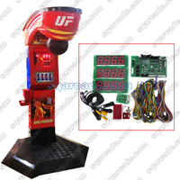Kit de bricolage de machine à poinçonner de boxe d'arcade à pièces pour la boxe de marteau de parc d'attractions de rue pour les parcs de jeu et de rue