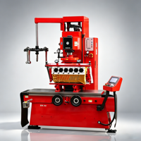 Machine à alésage et fraisage verticale BM200 pour la reconstruction de blocs-moteurs, machine à alésage et fraisage de culasses de moteur